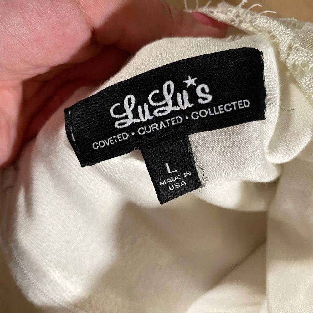 Lulus white dress - Picture 2 of 5